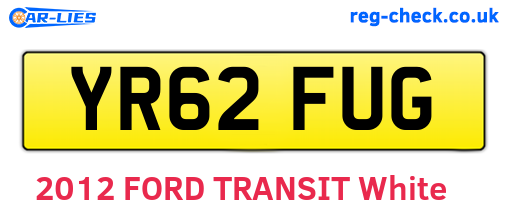 YR62FUG are the vehicle registration plates.