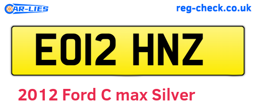 Silver 2012 Ford C-max (EO12HNZ)