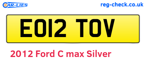 Silver 2012 Ford C-max (EO12TOV)