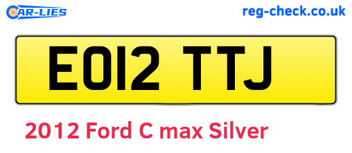 Silver 2012 Ford C-max (EO12TTJ)