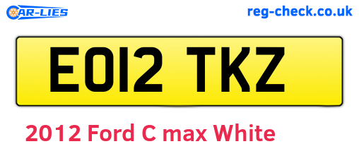 White 2012 Ford C-max (EO12TKZ)
