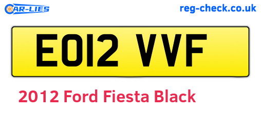 Black 2012 Ford Fiesta (EO12VVF)