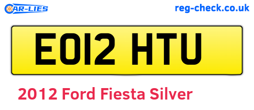 Silver 2012 Ford Fiesta (EO12HTU)