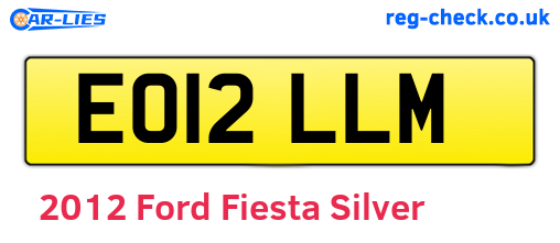 Silver 2012 Ford Fiesta (EO12LLM)