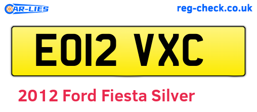 Silver 2012 Ford Fiesta (EO12VXC)