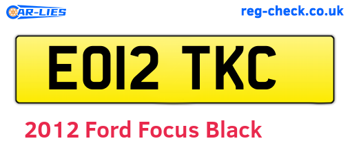 Black 2012 Ford Focus (EO12TKC)