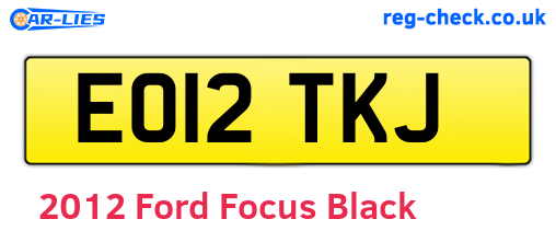 Black 2012 Ford Focus (EO12TKJ)