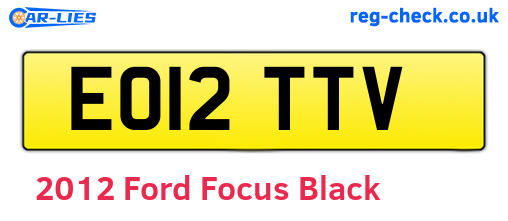 Black 2012 Ford Focus (EO12TTV)