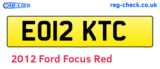 Red 2012 Ford Focus (EO12KTC)