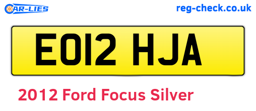 Silver 2012 Ford Focus (EO12HJA)