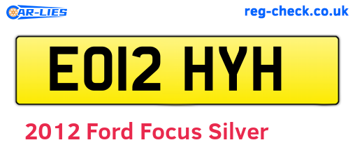 Silver 2012 Ford Focus (EO12HYH)