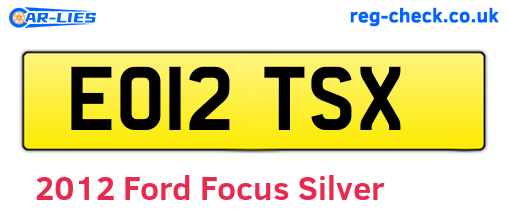 Silver 2012 Ford Focus (EO12TSX)