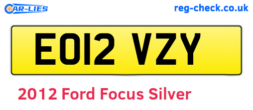 Silver 2012 Ford Focus (EO12VZY)