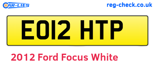 White 2012 Ford Focus (EO12HTP)