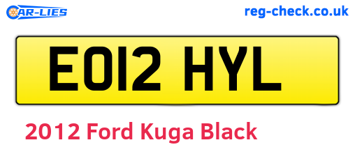 Black 2012 Ford Kuga (EO12HYL)