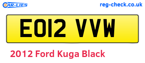 Black 2012 Ford Kuga (EO12VVW)