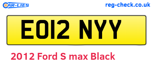 Black 2012 Ford S-max (EO12NYY)
