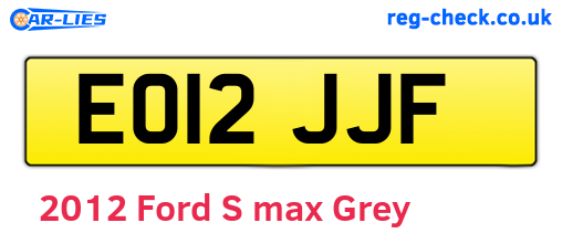 Grey 2012 Ford S-max (EO12JJF)