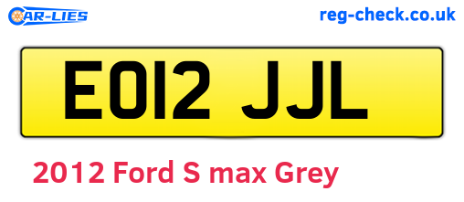 Grey 2012 Ford S-max (EO12JJL)