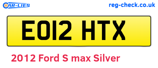 Silver 2012 Ford S-max (EO12HTX)