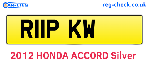 R11PKW are the vehicle registration plates.