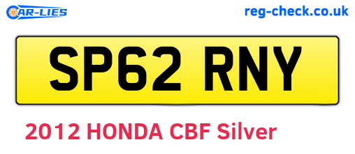SP62RNY are the vehicle registration plates.