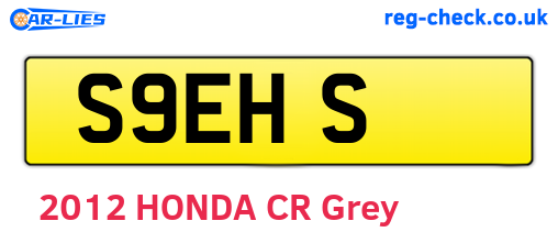 S9EHS are the vehicle registration plates.