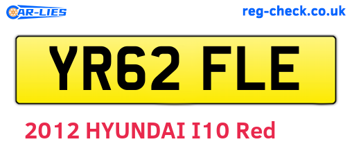 YR62FLE are the vehicle registration plates.