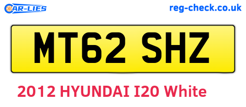 MT62SHZ are the vehicle registration plates.
