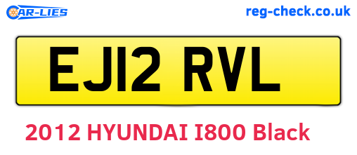EJ12RVL are the vehicle registration plates.