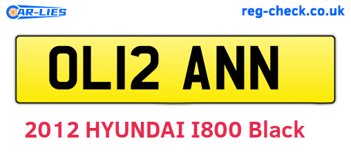 OL12ANN are the vehicle registration plates.