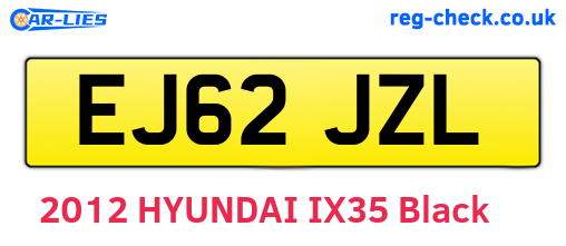EJ62JZL are the vehicle registration plates.