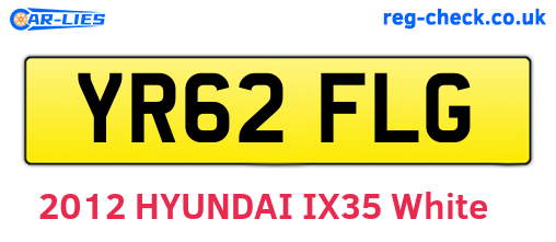 YR62FLG are the vehicle registration plates.