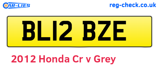 Grey 2012 Honda Cr-v (BL12BZE)
