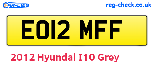Grey 2012 Hyundai I10 (EO12MFF)