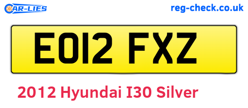 Silver 2012 Hyundai I30 (EO12FXZ)