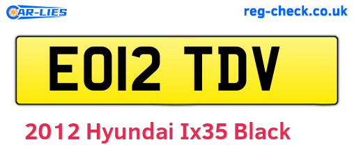 Black 2012 Hyundai Ix35 (EO12TDV)