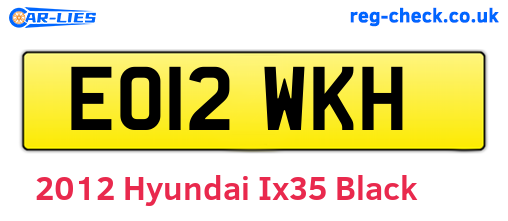 Black 2012 Hyundai Ix35 (EO12WKH)