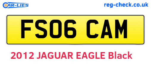 FS06CAM are the vehicle registration plates.