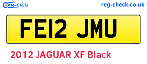 FE12JMU are the vehicle registration plates.