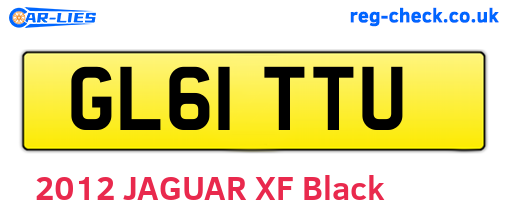GL61TTU are the vehicle registration plates.