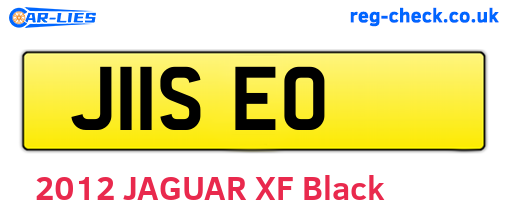 J11SEO are the vehicle registration plates.
