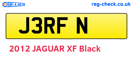 J3RFN are the vehicle registration plates.