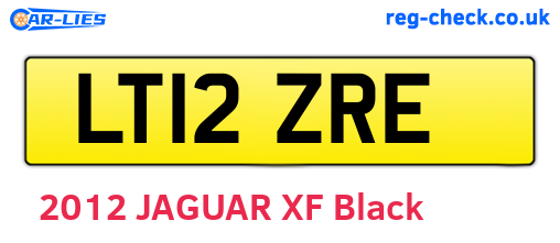 LT12ZRE are the vehicle registration plates.