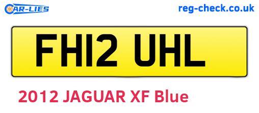 FH12UHL are the vehicle registration plates.