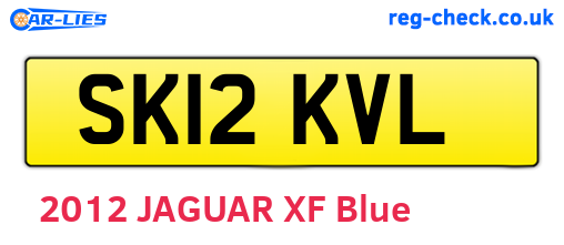 SK12KVL are the vehicle registration plates.