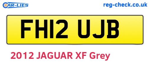 FH12UJB are the vehicle registration plates.