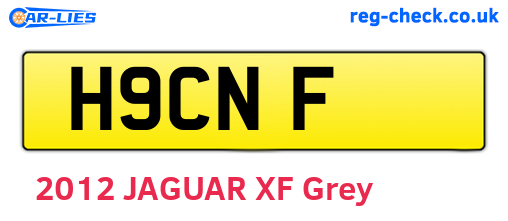 H9CNF are the vehicle registration plates.