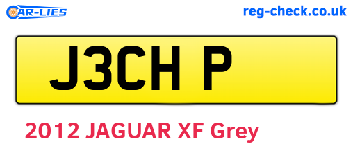 J3CHP are the vehicle registration plates.