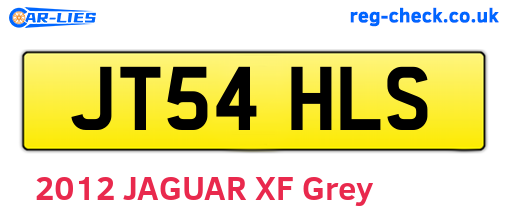 JT54HLS are the vehicle registration plates.